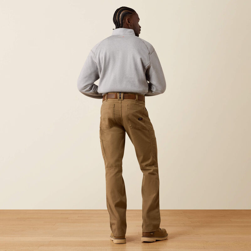 ARIAT FR M5 Straight DuraStretch DuraLight Cordura Canvas Straight Pant, 36x32