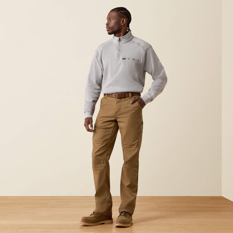 ARIAT FR M5 Straight DuraStretch DuraLight Cordura Canvas Straight Pant, 36x32