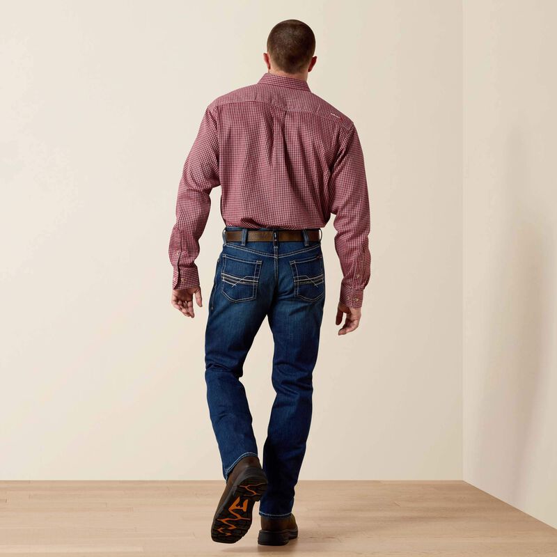 ARIAT FR M4 Relaxed DuraStretch Lineup Straight Leg Jean, 38x34