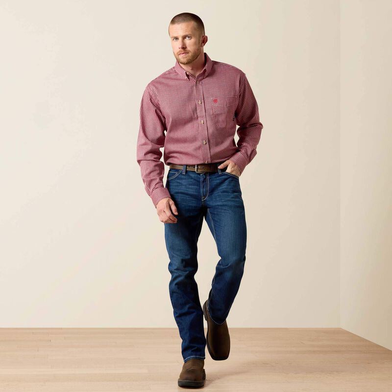 ARIAT FR M4 Relaxed DuraStretch Lineup Straight Leg Jean, 38x34