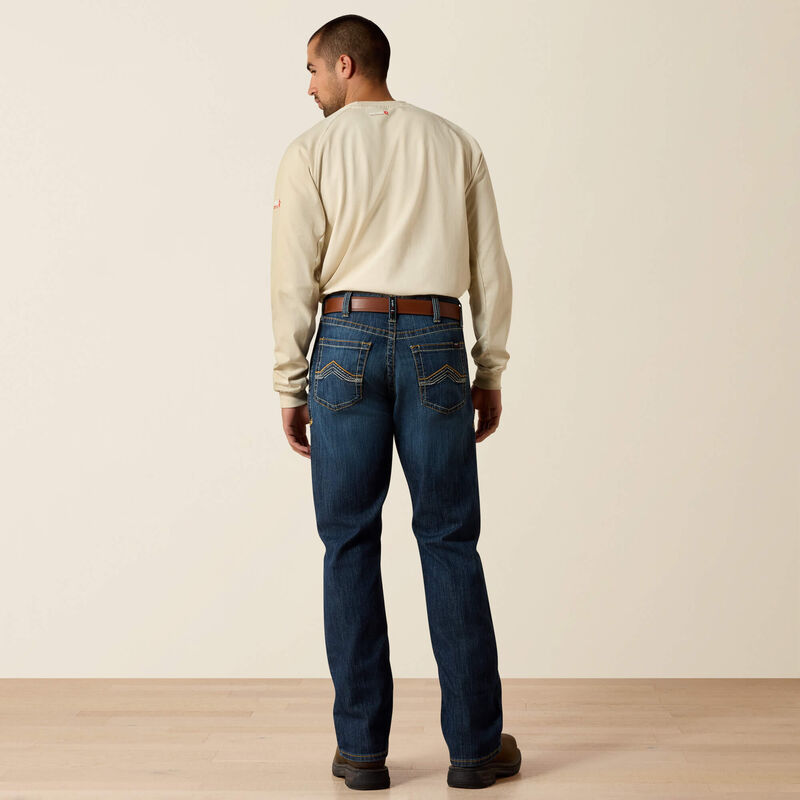 ARIAT FR M4 Relaxed Stretch DuraLight Jett Boot Cut Jean, 32x30