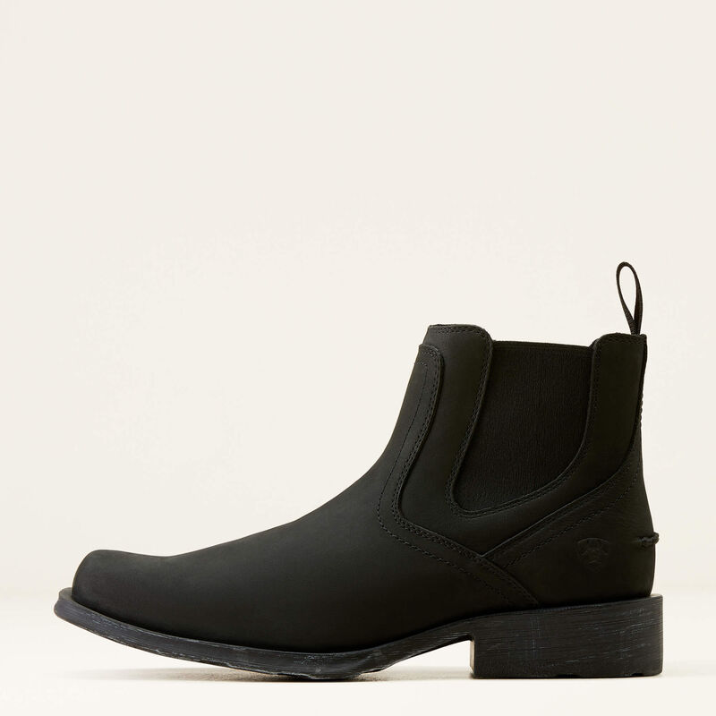 *Men's Ariat Midtown Rambler Boot - Matte Black-Size: 11