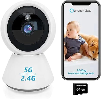 IP CAMERA Wi-Fi Indoor Security Camera for Baby/Elder/Dog/Pet