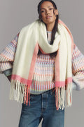 By Anthropologie Brushed Fringe Scarf