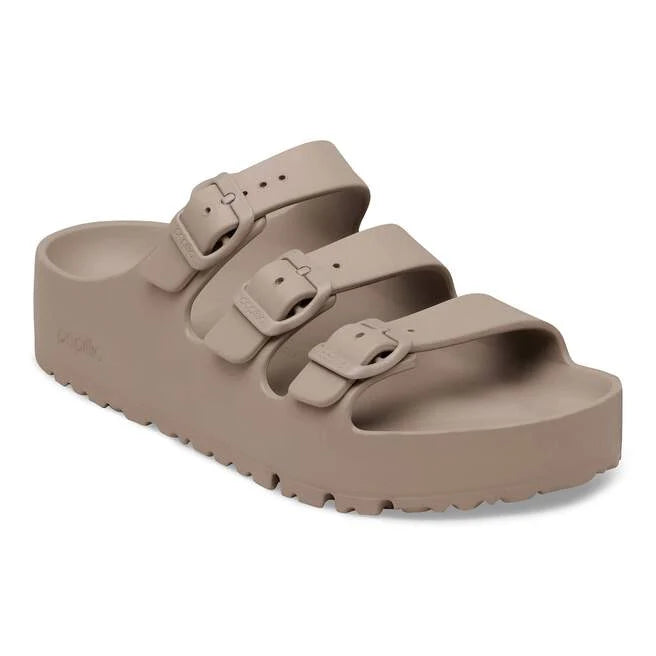 Birkenstock Florida III Flex Platform EVA - Gray Taupe - Size 39 (US Size Women 8/Men 6)