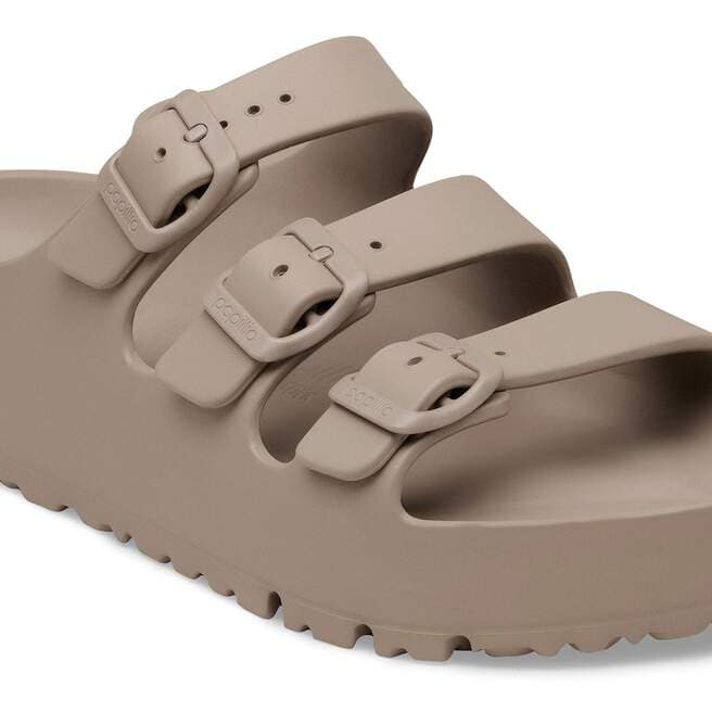 Birkenstock Florida III Flex Platform EVA - Gray Taupe - Size 39 (US Size Women 8/Men 6)