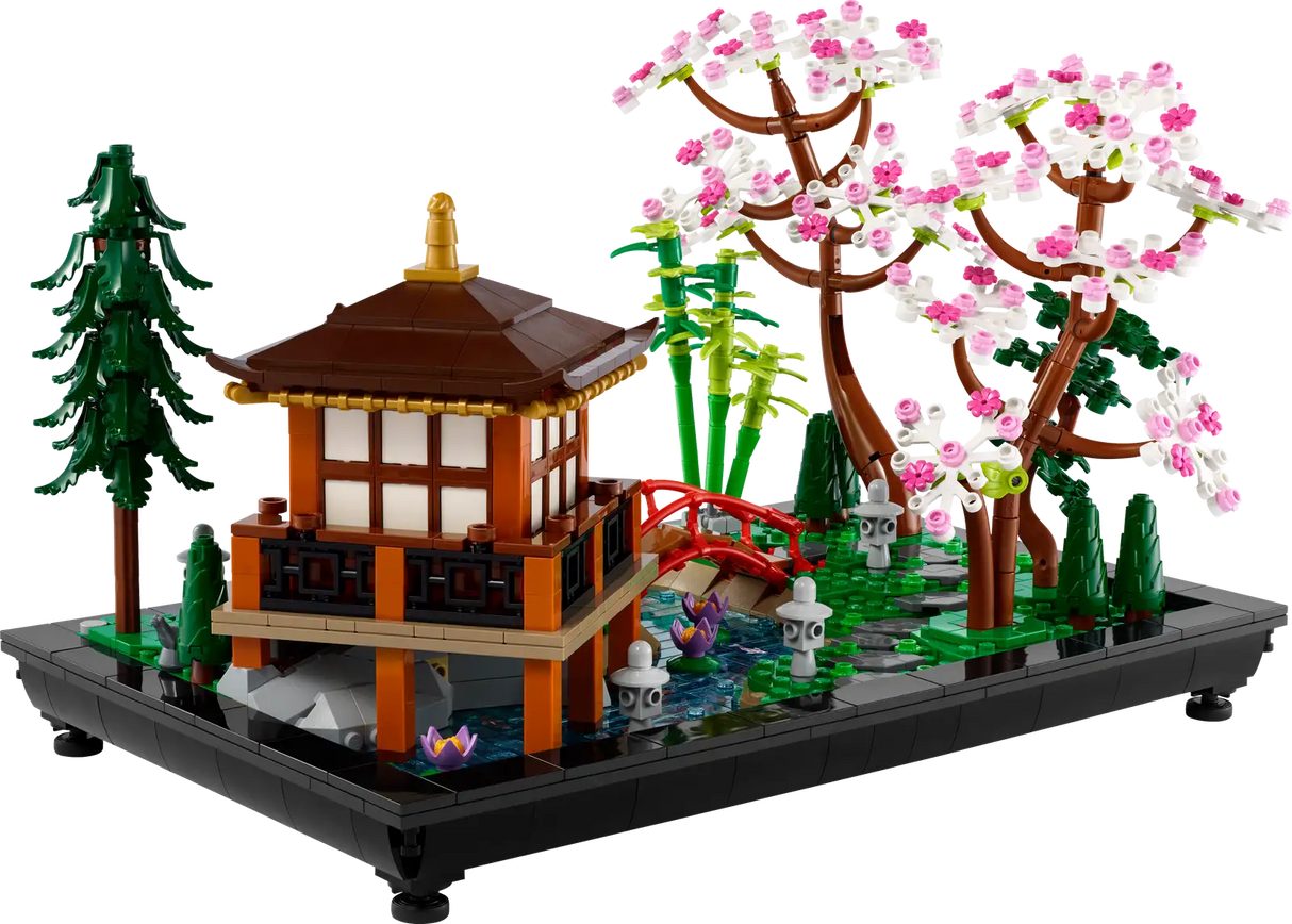 LEGO Icons Tranquil Garden Creative Building Set, A Gift Idea for Adult Fans of Japanese Zen Gardens and Meditation, Build and Display This Home Decor Set for The Home or Office, 10315