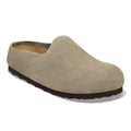 BIRKENSTOCK Unisex Amsterdam Wrapped in Taupe - W9/M7 Narrow Fit