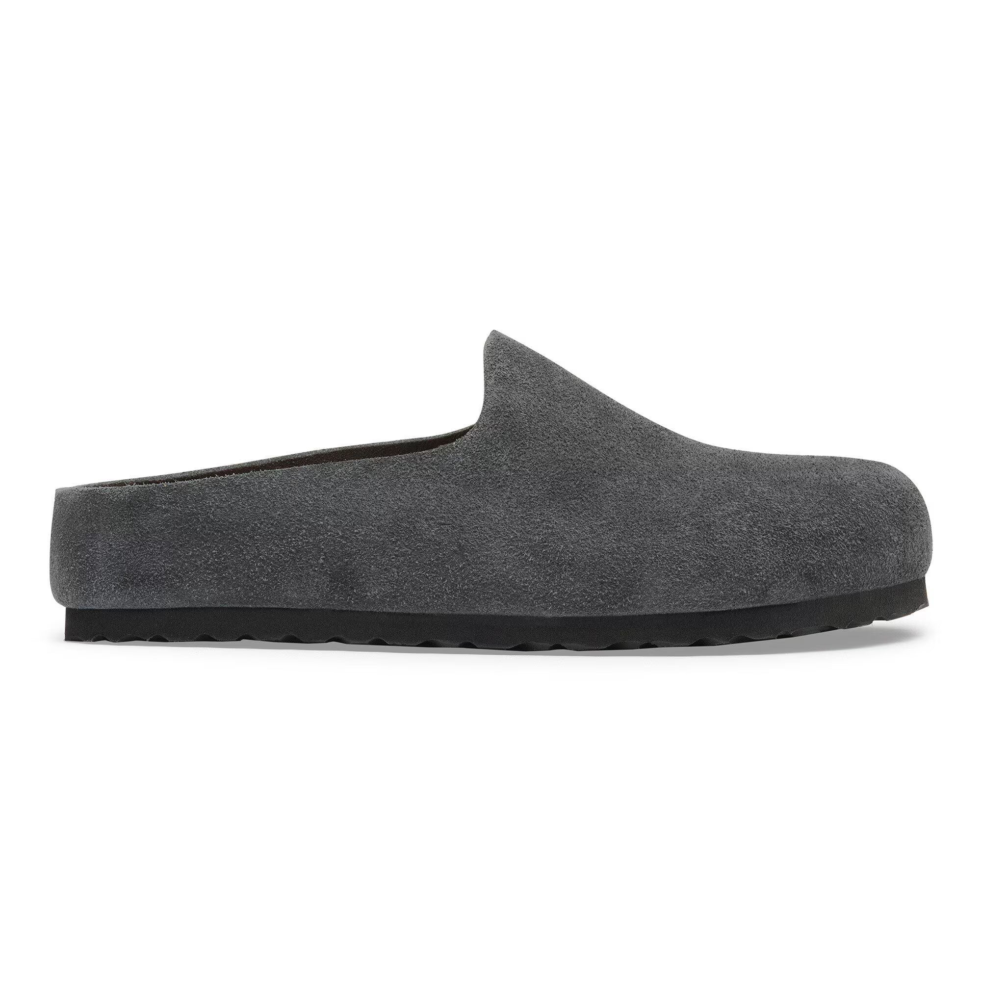 BIRKENSTOCK Amsterdam Wrapped in Charcoal - W8/M6 - Narrow Fit