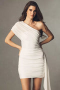 Elliatt Sabine One-Shoulder Mini Dress Size M