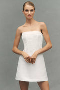 BHLDN Satin Corset Mini Dress Size 0