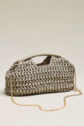 Anthropologie Urban Expressions Lani Raffia Clutch