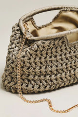Anthropologie Urban Expressions Lani Raffia Clutch