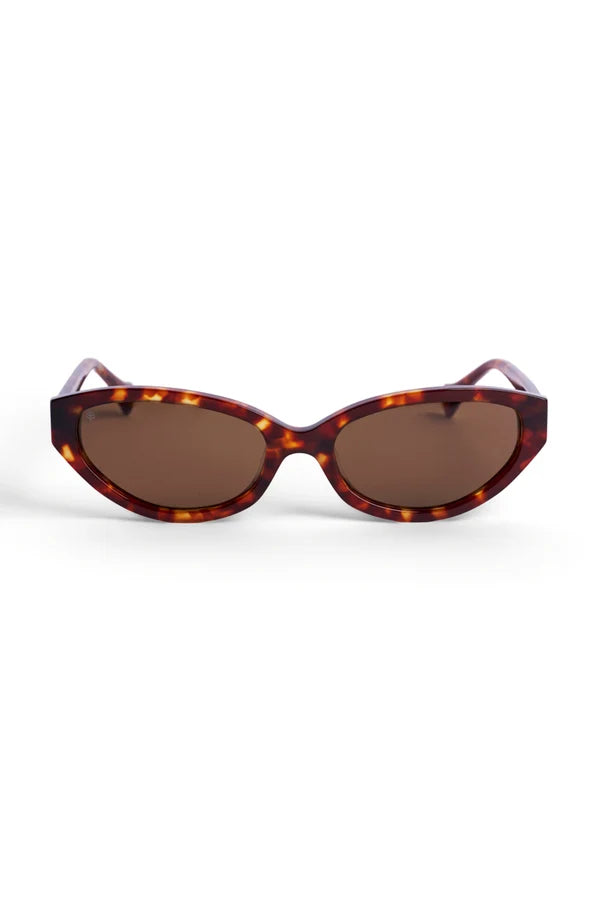 *COOLIBAR Women's Polarized Sunglasses, Selesta, Amber Tortoise, One Size