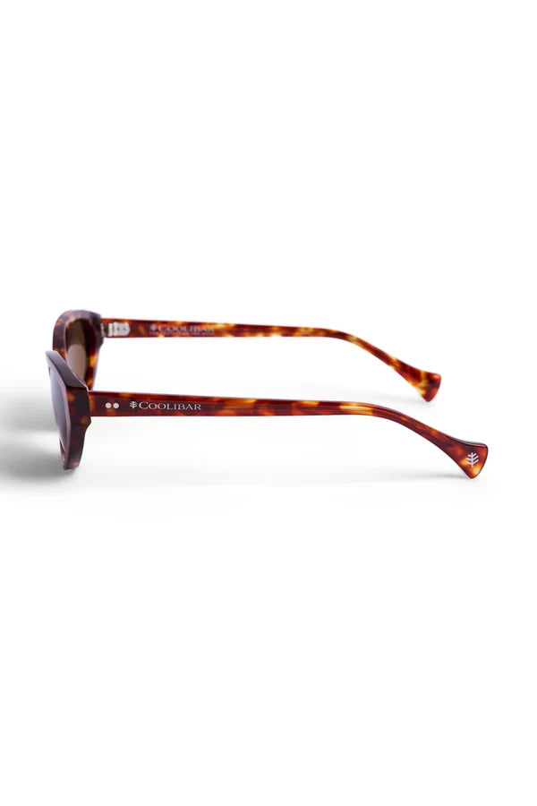 *COOLIBAR Women's Polarized Sunglasses, Selesta, Amber Tortoise, One Size