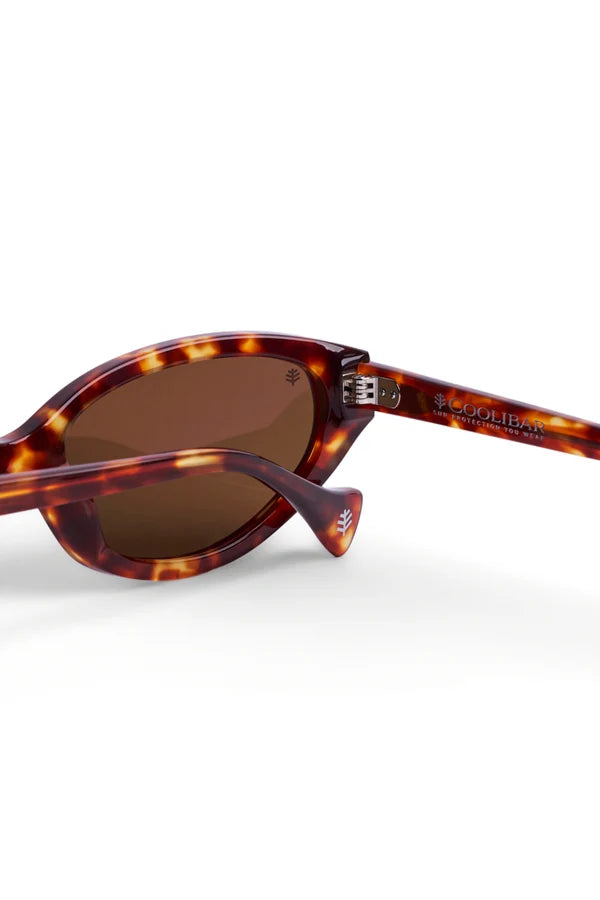 *COOLIBAR Women's Polarized Sunglasses, Selesta, Amber Tortoise, One Size
