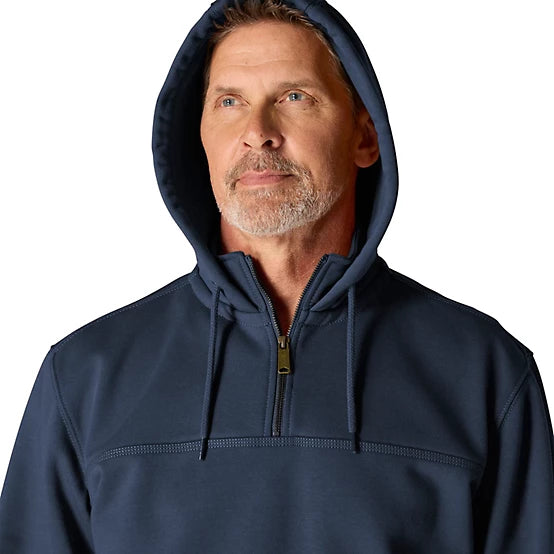 CARHARTT - Men's Rain Defender Loose Fit Quarter-Zip, Navy M