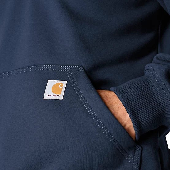CARHARTT - Men's Rain Defender Loose Fit Quarter-Zip, Navy M