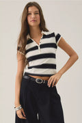 BDG Dorm Room Cotton Polo Baby Tee-Women S