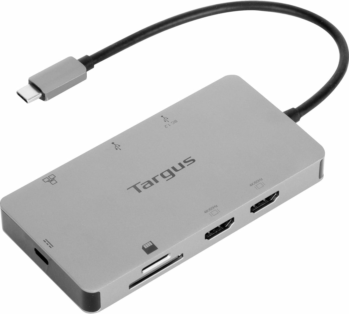 Targus USB-C Dual HDMI 4K Docking Station with 100W PD Pass-Thru - Expand Your HDMI, USB, and Ethernet Connections On-The-Go (DOCK423TT)