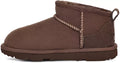 UGG Kid's Classic Ultra Mini Boot - Burnt Cedar - 6 Big Kid