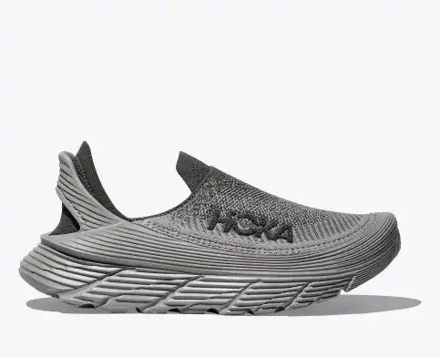 国内配送 HOKA RESTORE TC STELLAR GRAY HOKA Restore TC Unisex Satellite Grey / Stellar Grey 7M/8W