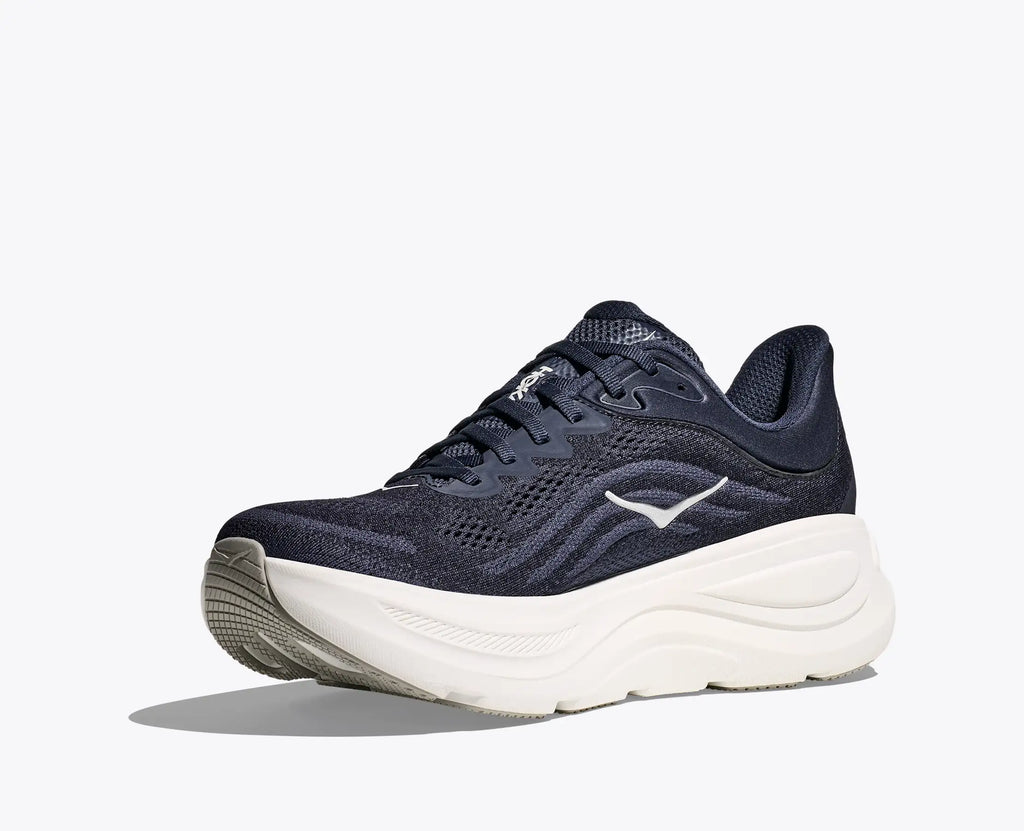 HOKA Bondi 9 Men's Running Shoes - Varsity Navy/White, Sz 11 Wide