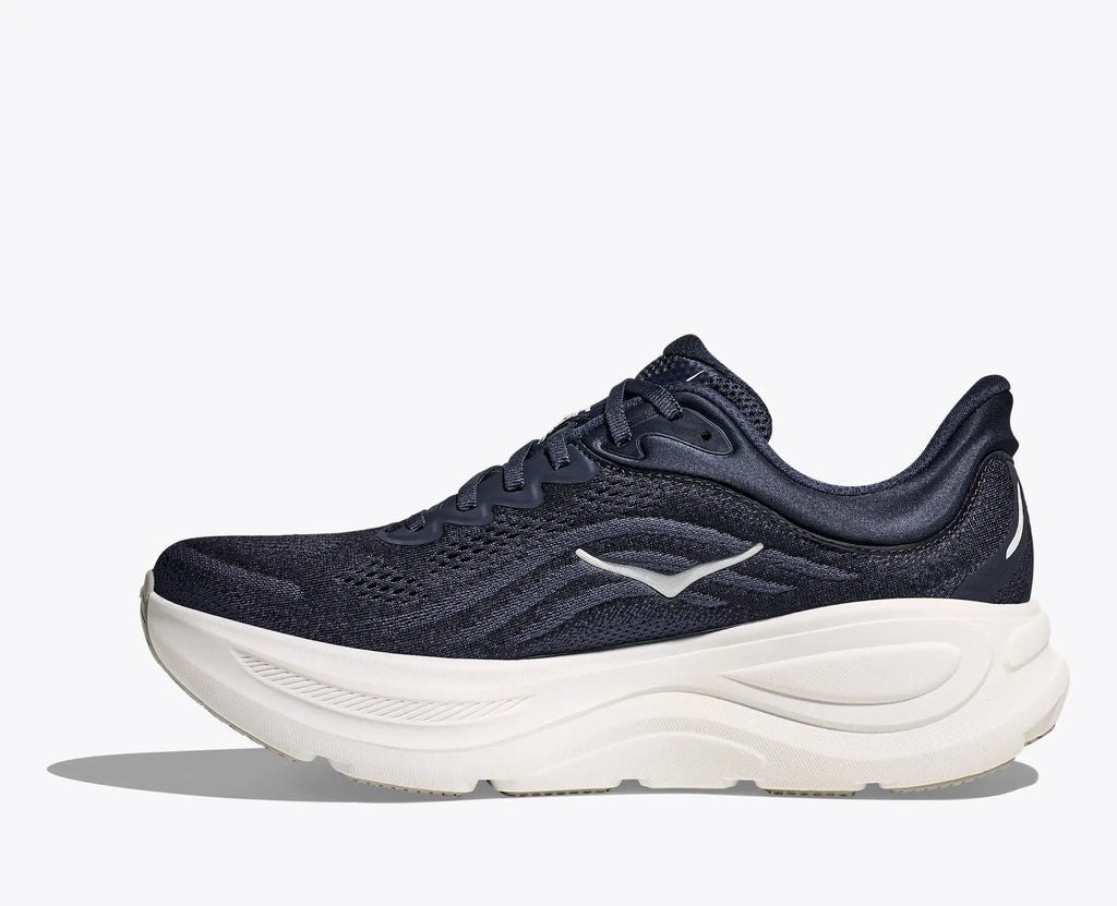 HOKA Bondi 9 Men's Running Shoes - Varsity Navy/White, Sz 11 Wide