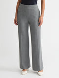 Jones New York Pull-On Wide Leg Trouser, Pinstripe Size: S