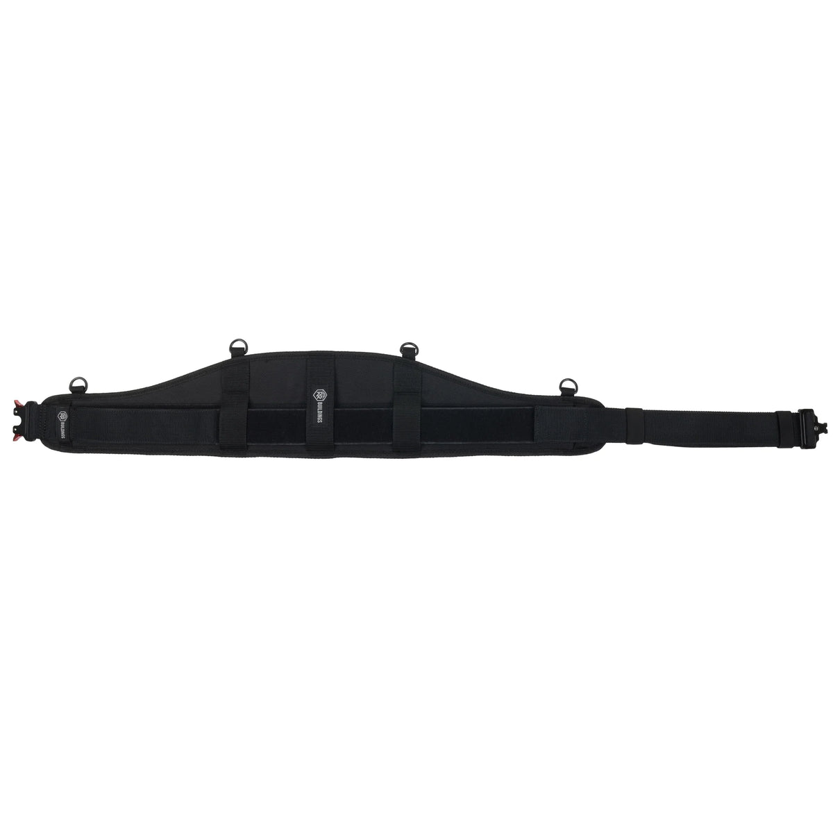 RR BUILDINGS Tool Belt Set - Suspenders, Medium Belt Pad & Dominant Pouch - 3 Pcs Black
