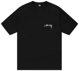 Stussy Arachnid Pigment Dyed Tee 'Black'