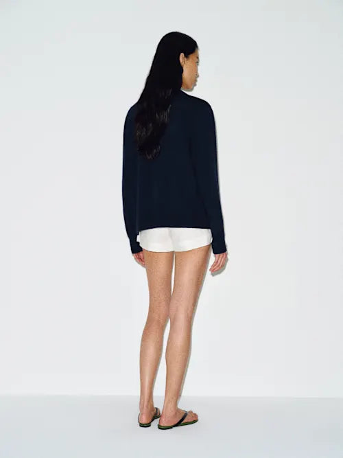 Cashmere Boyfriend Sweater by Reformation - Navy - Size Medium