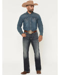 *Cody James Men's Cayanne Wash Duke Relaxed Bootcut Stretch Denim Jeans size 30/30