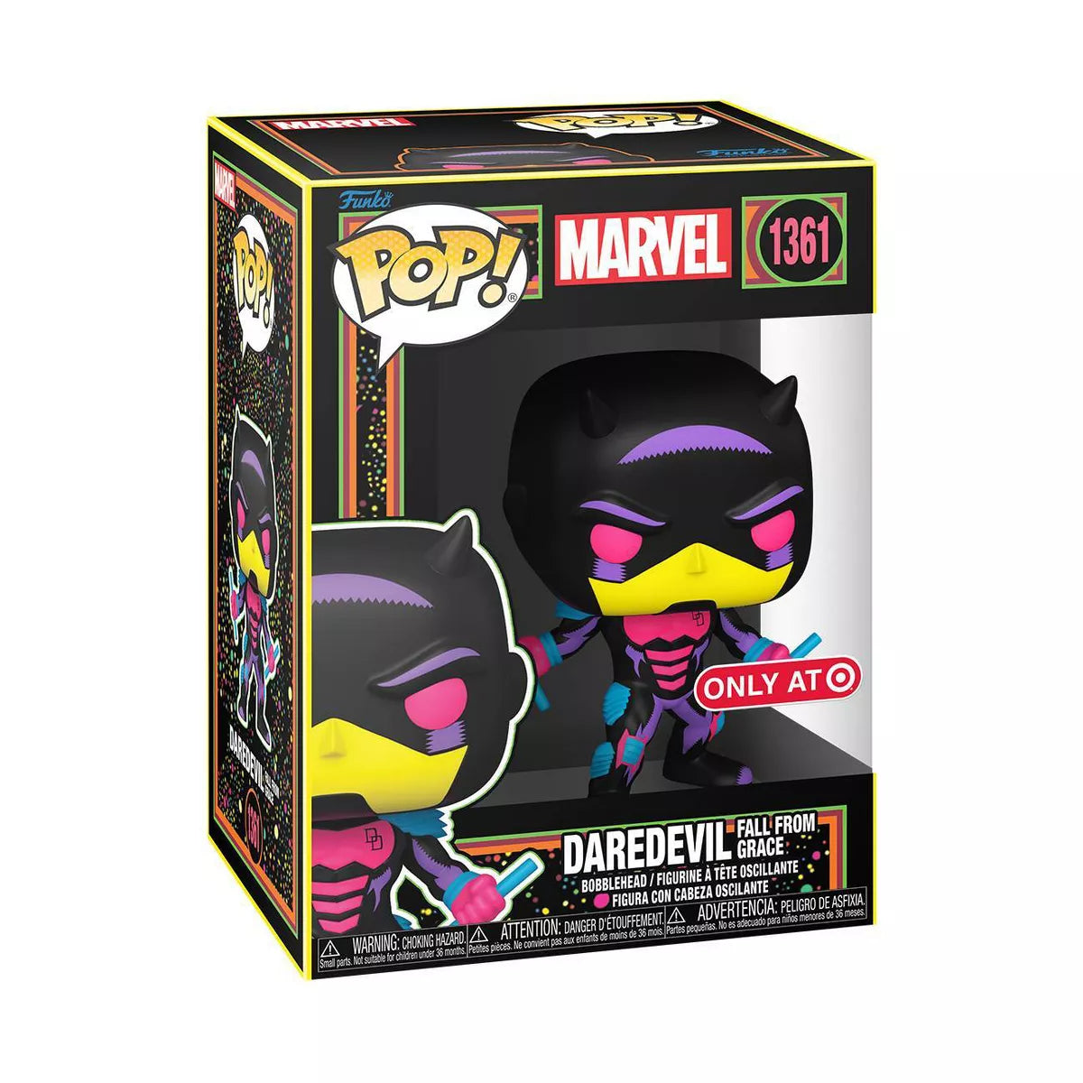 Funko POP! Marvel: Armored Daredevil Fall from Grace Figure