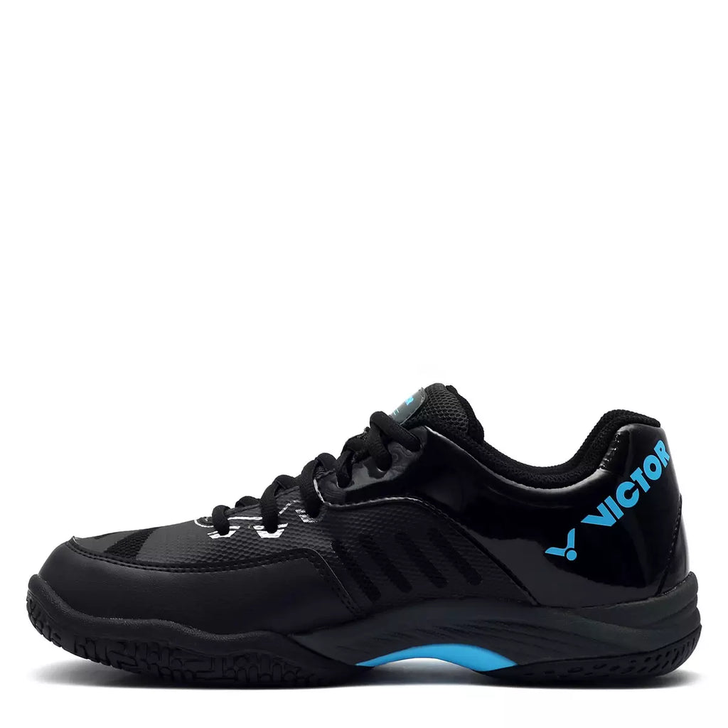 Victor AS-16W-CH  Badminton Shoes - Blk/Gry/Blue(Men9.5/Women11)