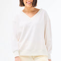 Mary Square Ivory Hazel Top  X-Small