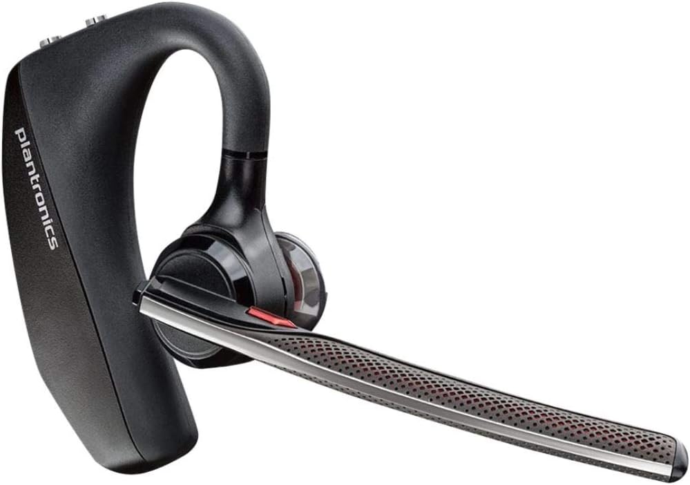Plantronics - Voyager 5200 Office(Poly) - Bluetooth Over-the-Ear (Mono) Headset - Sound Guard-Noise Canceling Mic-Connects to Deskphone/PC Mac-Works with Teams (Certified), Zoom & more