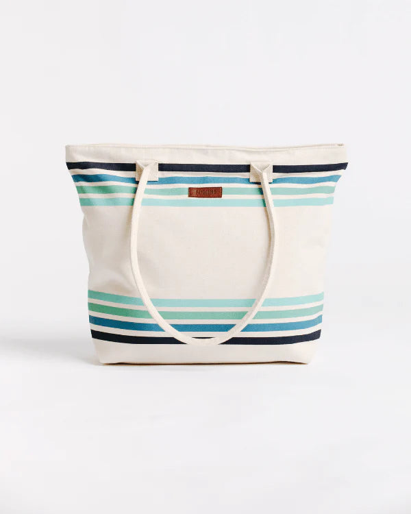 SandCloud Border Classic Stripe Beach Tote