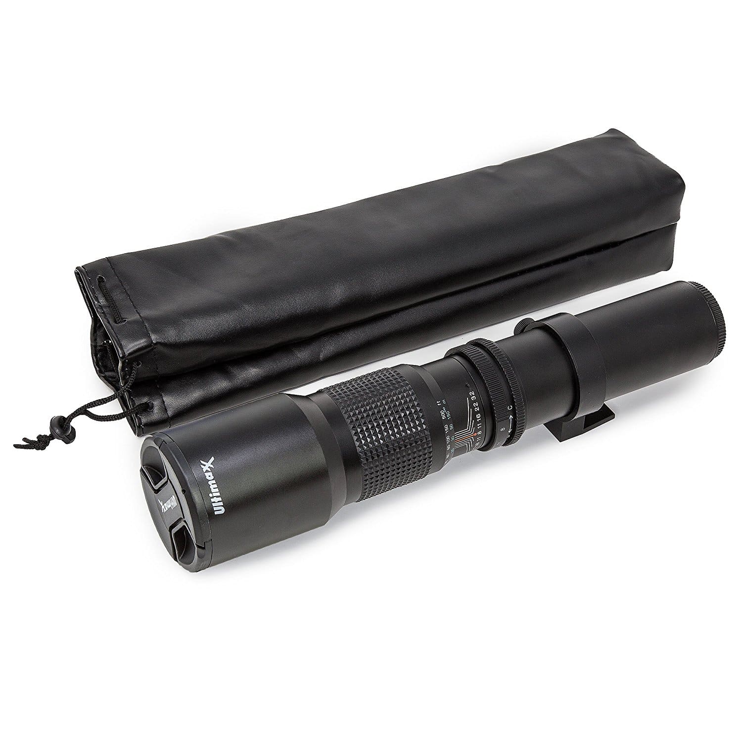 Ultimaxx - 500mm f/8 Manual Multi-Coated Preset Telephoto T-Mount Lens (UM-TP500PWS)