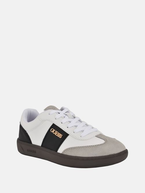 Guess Factory Pelara Striped Low-Top Sneakers Size 6