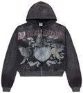 Vale Forever Vendetta Zip Up Hoodie Black Size: S