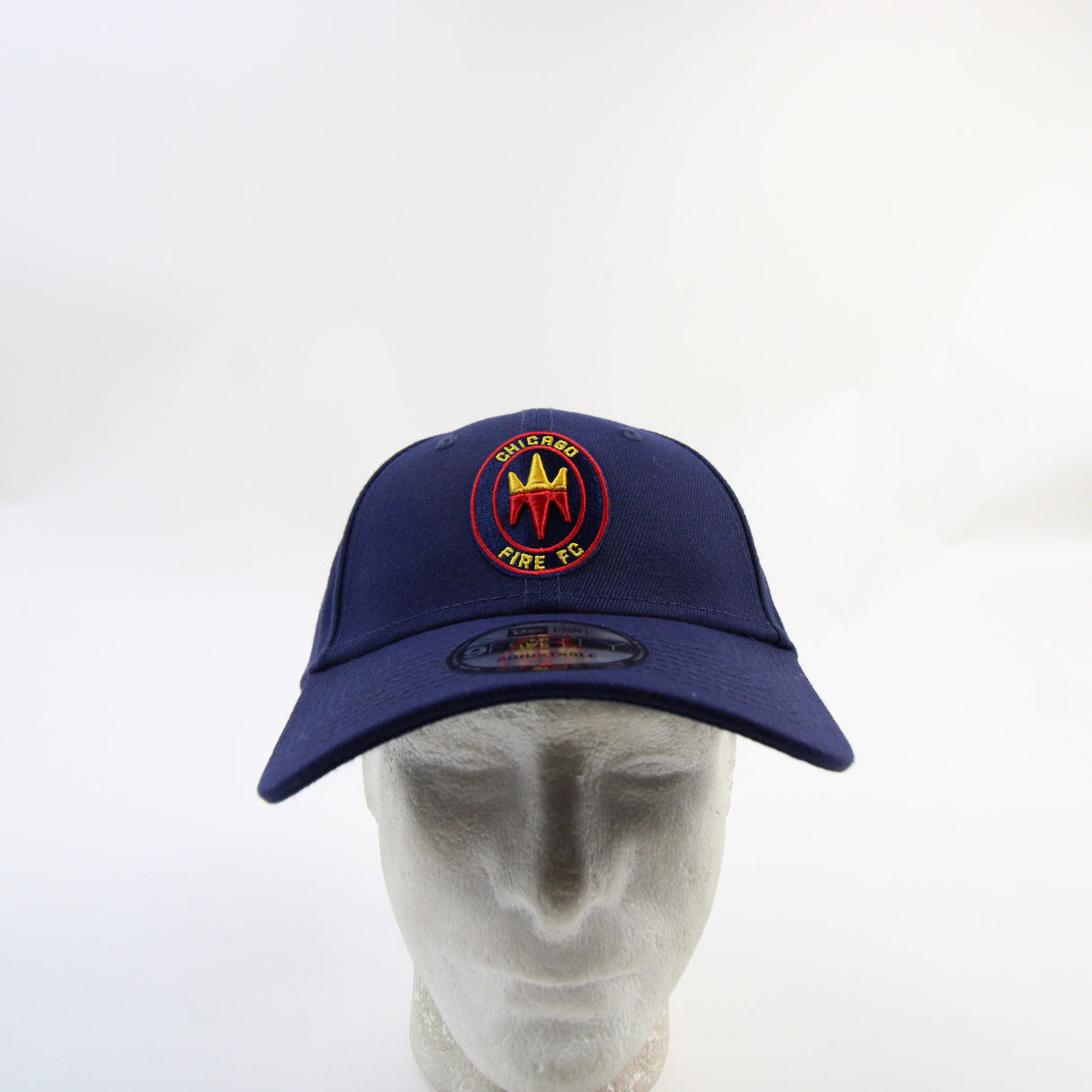 Chicago Fire FC New Era 9Forty Adjustable Hat Unisex Navy New