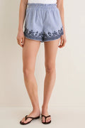 Tuckernuck Soutache Embroidered Ava Shorts  Size Medium