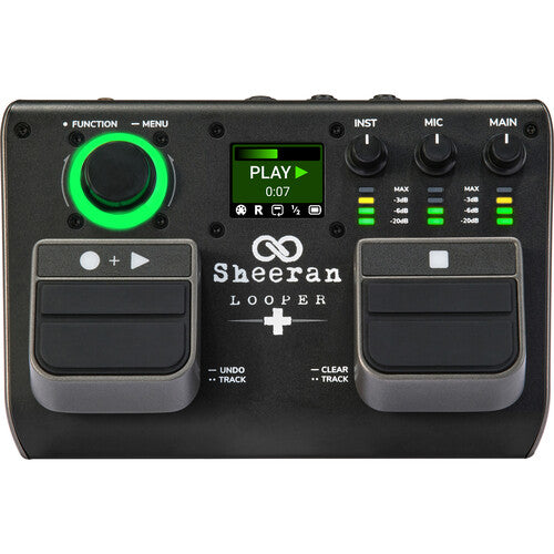 Sheeran Loopers Looper + Pedal Dual Track Looper Pedal $299.99 3031 (Open Box)