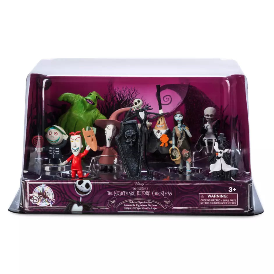 Nightmare Before Christmas Disney Deluxe Figurine Set