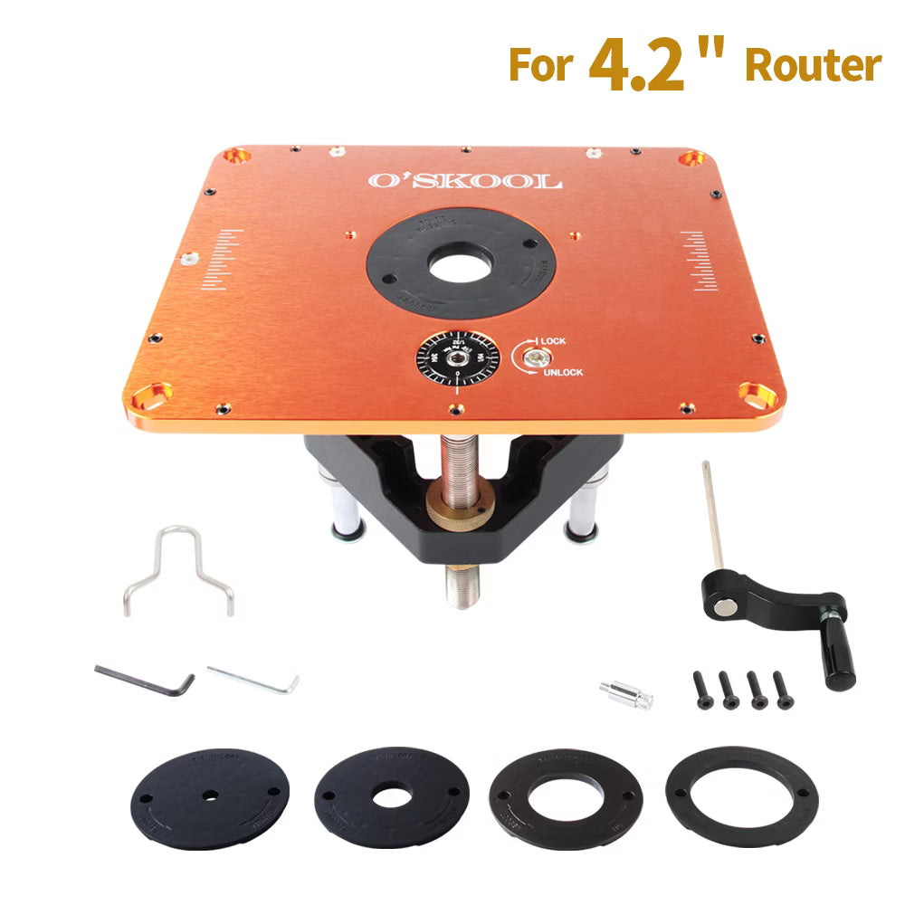 O'SKOOL  Router Lift Systems 4.2" Diameter Router Motors