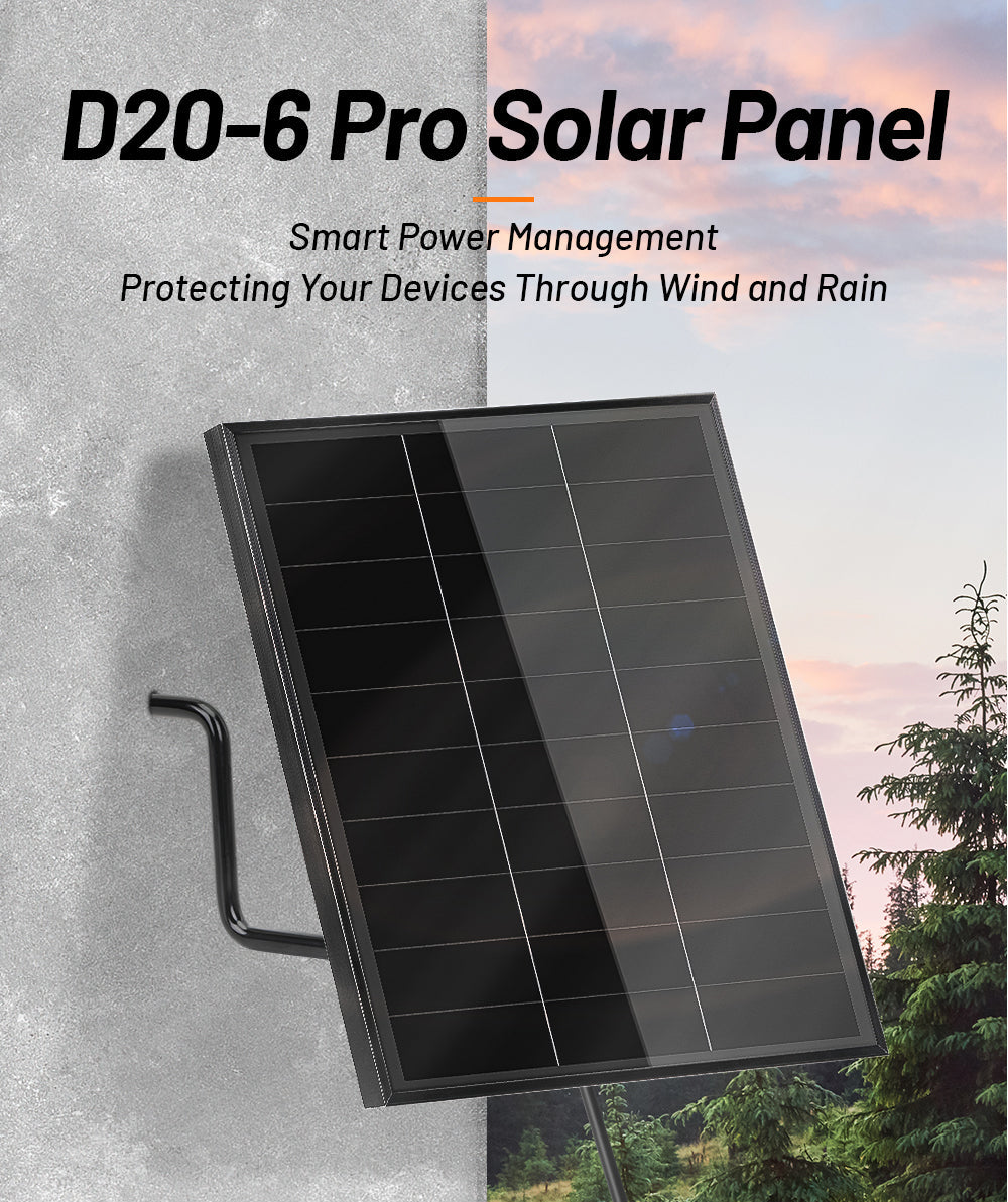 20W Solar Power Kit - Model D20-6Pro
