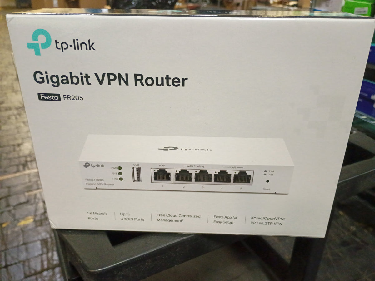 TP-Link Festa FR205, Multi-WAN Wired Gigabit VPN Router