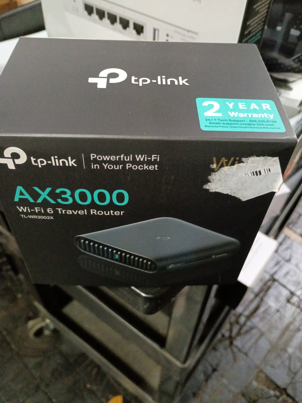 TP-Link Ultra-Portable Wi-Fi 6 AX3000 Travel Router