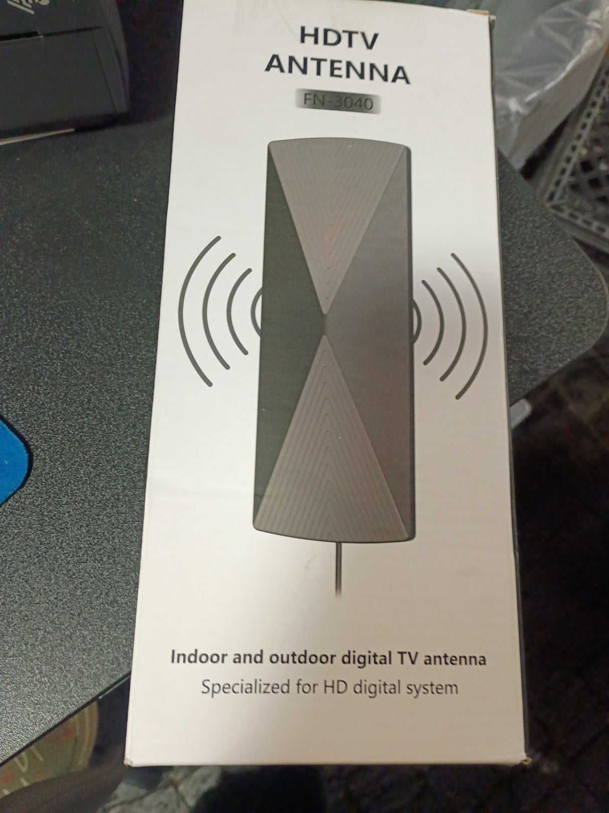 2025 Long Range TV Antenna Indoor, Antenna for Smart TV with Amplifier Signal Booster for Local Channels, Digital Antenna Outdoor for All Older TV's-Supports 4K 1080p -33ft Long Cables